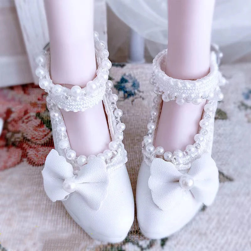 Fashion 60cm Doll Shoes Boots 1/3 Bjd Doll Shoes 7.5cm Foot Wear Shoes Toy Doll Accessories