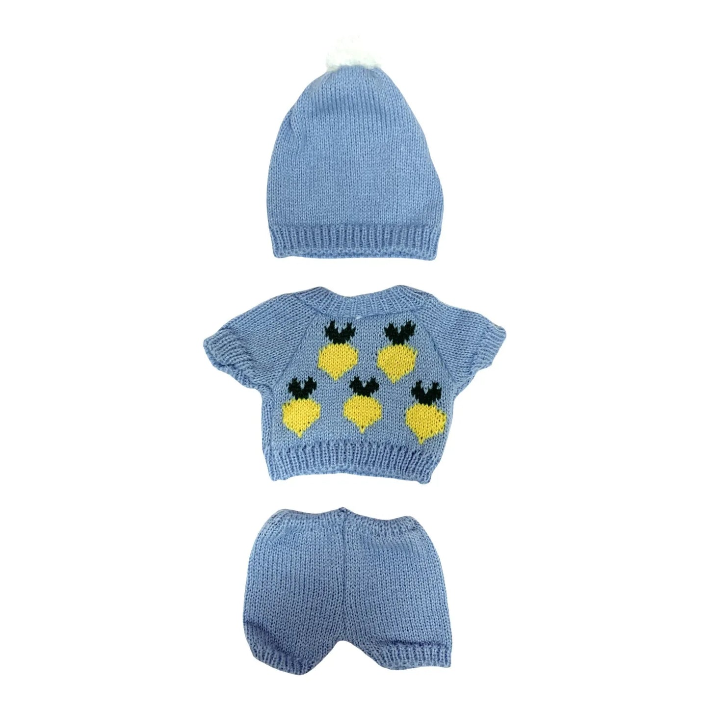 Doll Clothes 4 sets of clothes Accessories Fit 13 Inch Doll Fashion Nice Style Silicone Doll Clothes