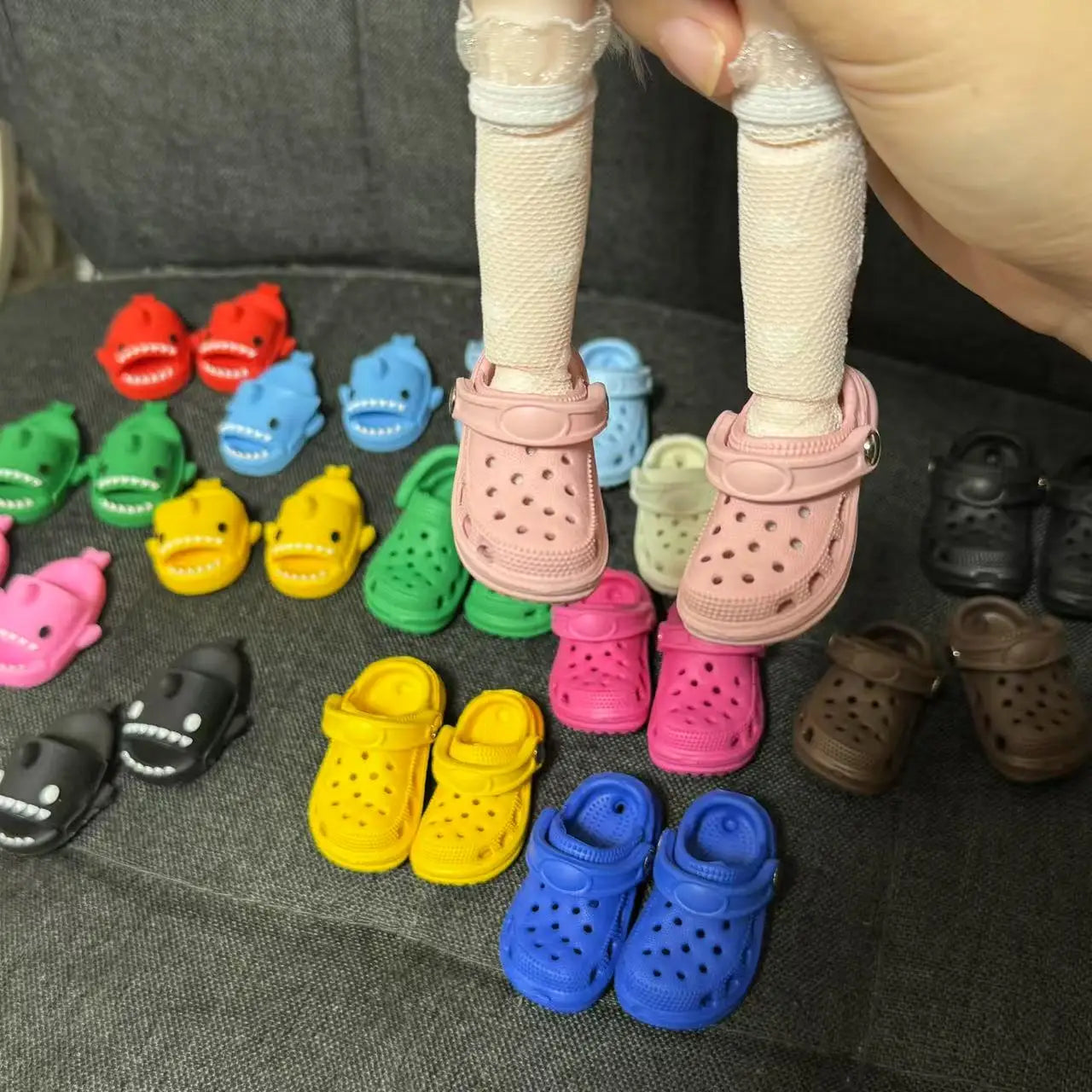 1 Pair Cute 30cm Doll Shoes Slippers 1/6 Bjd Doll Shoes Accessories