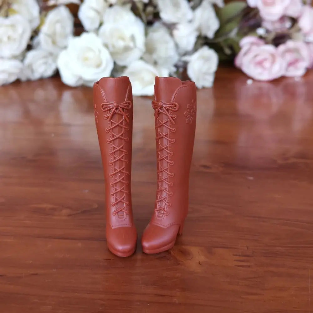 Fashion Doll Shoes Plastic DIY Accessories High Heels Shoes Multistyles for 1/6 BJD 30cm Dolls Fit Foot Length 2cm Dolls