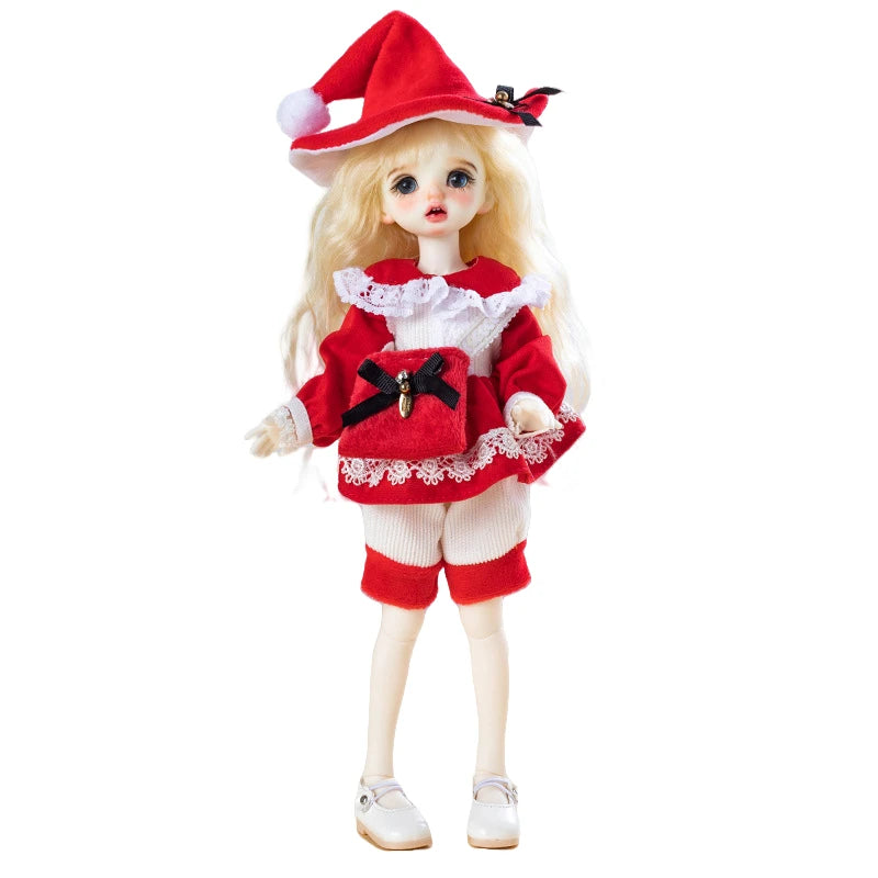 30CM BJD Doll Clothes Girl Dress Up Makeup DIY Toys Dollhouse Accessories Set Children Humanoid Doll Girl Gifts