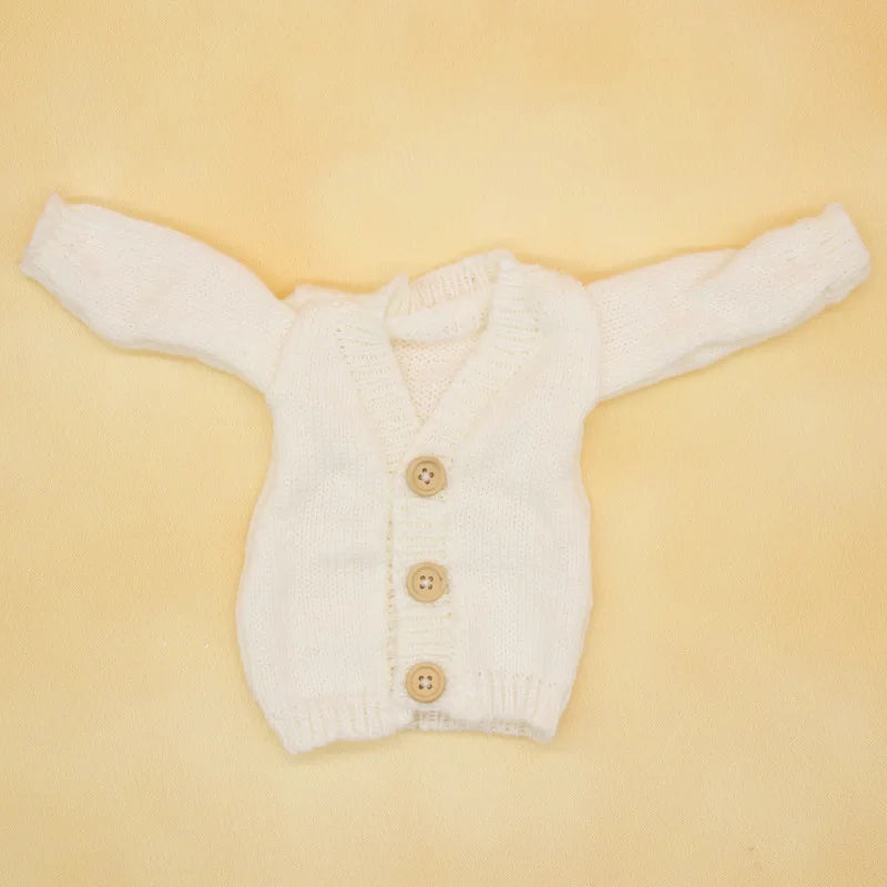 60cm Doll's Clothes 1/3 Bjd Princess Doll Dress Up Accessories Sweater Coat Girls Dress Up Toy