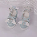 7cm*3.2cm Doll Shoes 1/4 Bjd Doll Round Toe High Heels With Devil Wings For Dollfie Dream Mid Dk Luts Soom Dod Dollmore Luts