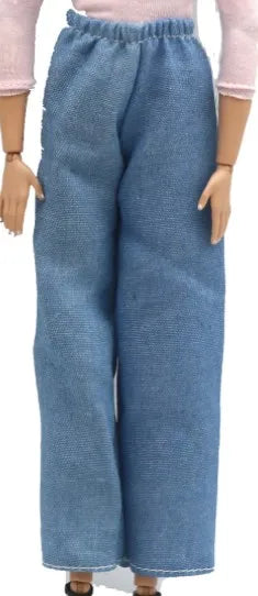 doll clothes 30 cm  Top T-shirt Elastic pants Daily Wear Accessories Clothes for Curvy Barbies doll