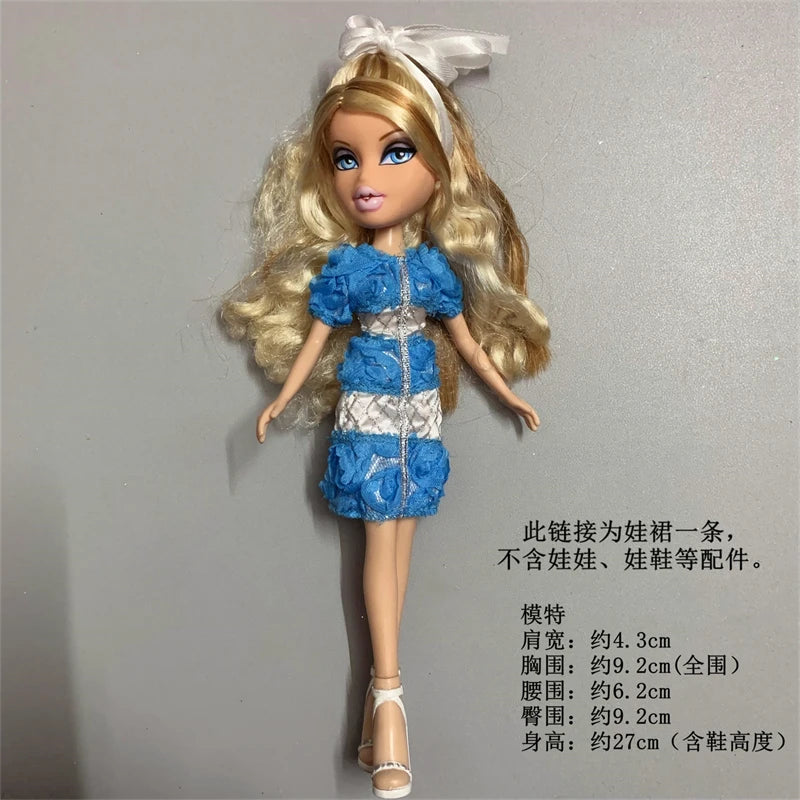 many kinds of clothes dress for 30cm doll fashion cool doll high school doll