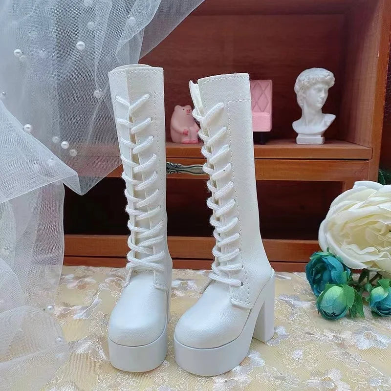 Fashion 60cm Doll Shoes Boots 1/3 Bjd Doll Shoes 7.5cm Foot Wear Shoes Toy Doll Accessories