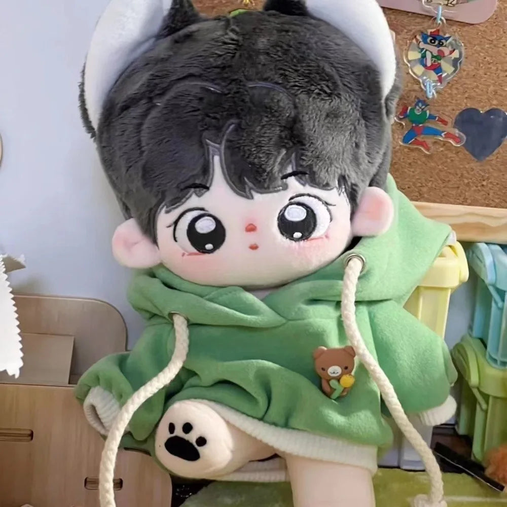 Cute Clothes Hoodies for 20cm Cotton Dolls Outfits Sweatshirt Cute Doll 20cm Clothes Hoodie Mini Mini Clothes Handmade Hoodies
