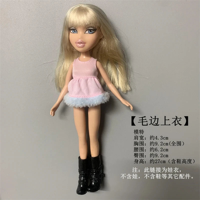 many kinds of clothes dress for 30cm doll fashion cool doll high school doll