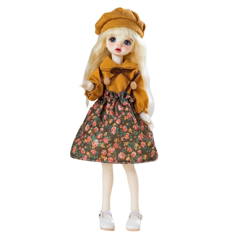 30CM BJD Doll Clothes Girl Dress Up Makeup DIY Toys Dollhouse Accessories Set Children Humanoid Doll Girl Gifts